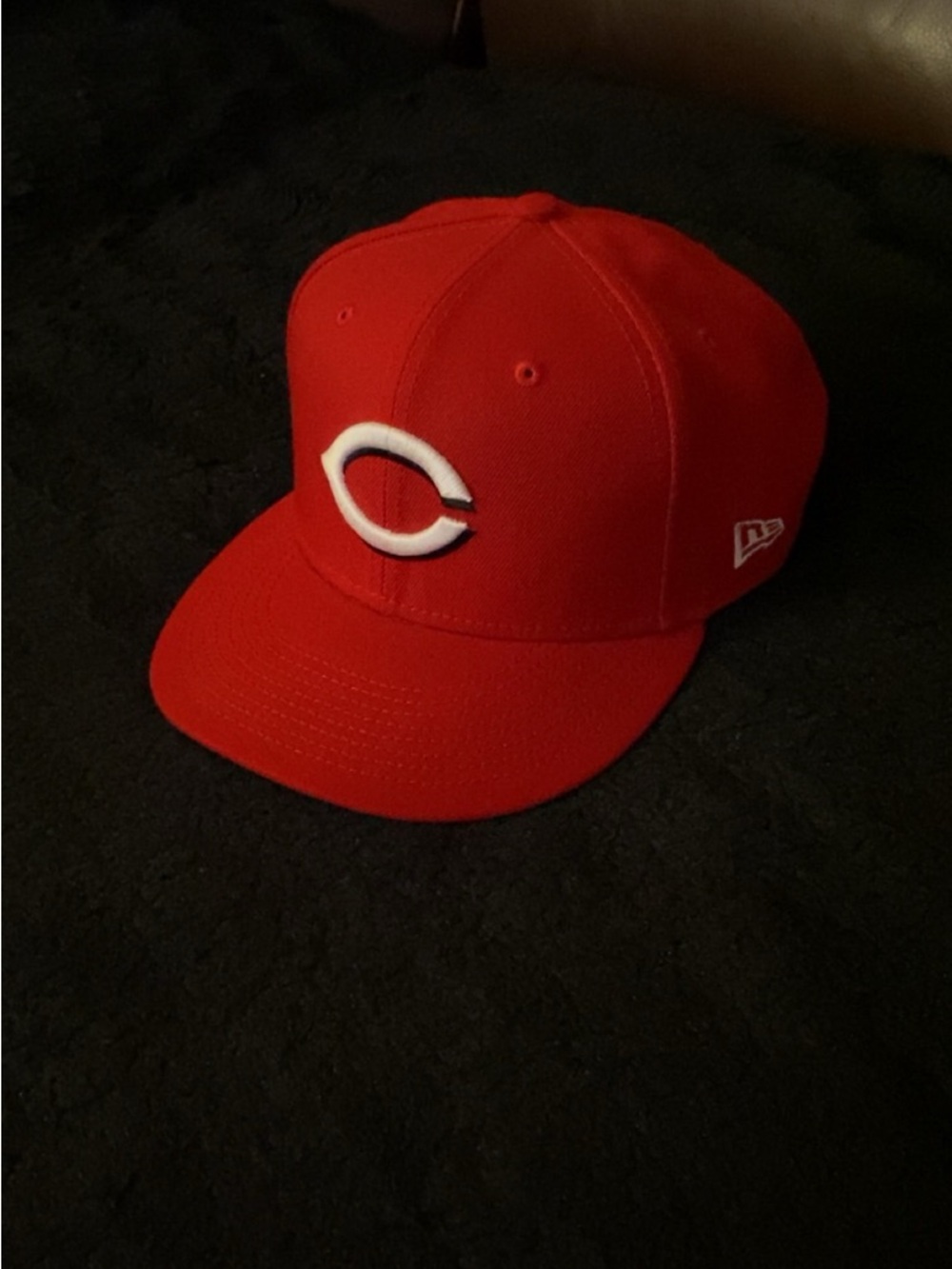 New Era Cincinnati Reds Baseball Snapback Hat with White 'C' Logo